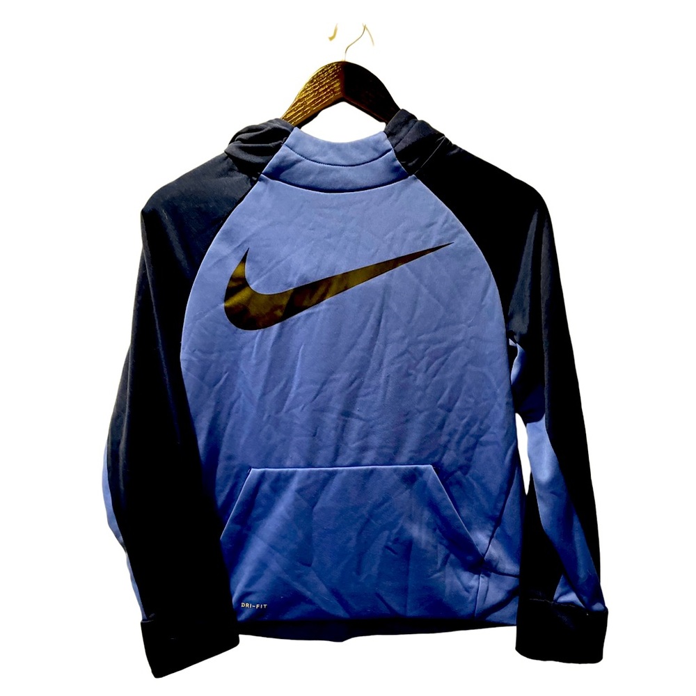 🐝Nike • Logo Hoodie • Boys Size Large • Blue / Navy • Great Condition